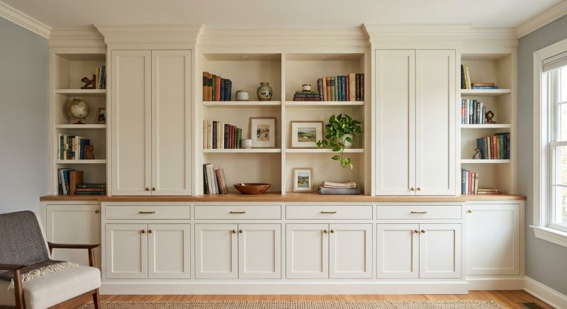 Built In Tv Cabinetry in Alexandria, VA