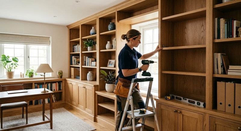 Custom Shelving Installation in Alexandria, VA