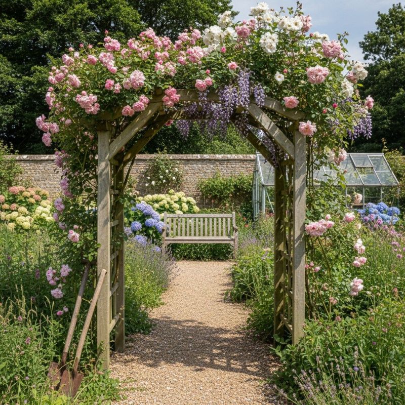 Materials Used In Custom Commercial Arbor And Trellis Construction