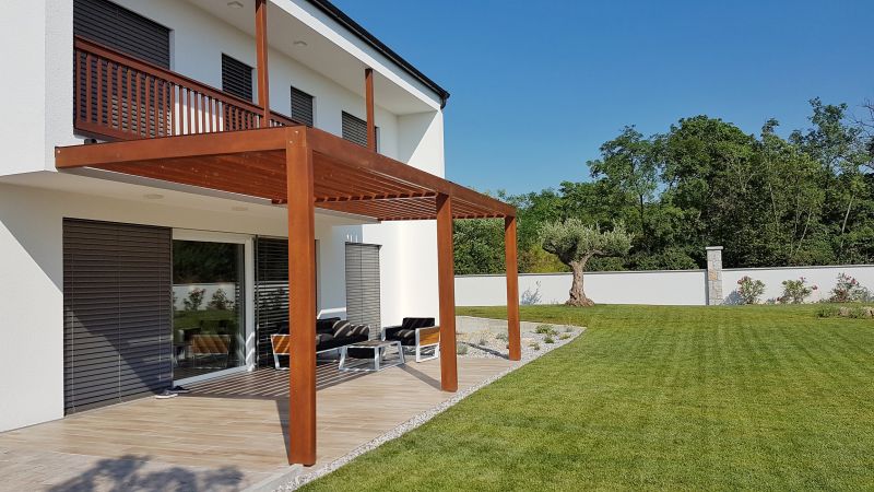 Completed Pergola Structure