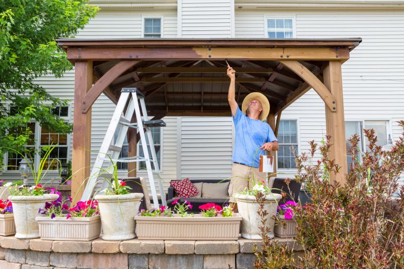 Local Pergola Installation pros at work
